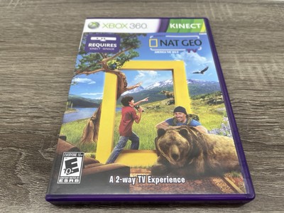 Kinect Nat Geo TV: America the Wild (Microsoft Xbox 360, 2012) Complete