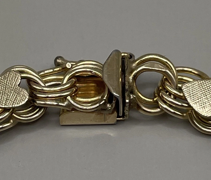 Women’s Bracelet 1/20 12 KT GF Gold Filled JB Signed - Image 3 of 4