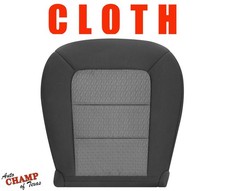 For 2005 Ford Explorer Sport Trac XLT - Driver Side Bottom Cloth Seat Cover Gray