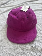 Vintage Polartec Fleece Hat Magenta Pink NWT Made in USA Deadstock Y2K