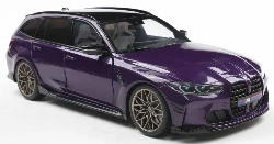 BMW M3 Touring Performance 2024 Purple 1/18 - S1813701 SOLIDO - Imagen 2 de 4