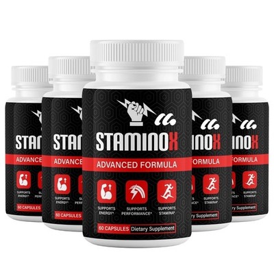 Staminox for Men Supplement to Boost Performance ED & Stamina Double Power 300ct