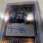 2025 Donruss Optic Tyrique Stevenson Base (RAW)