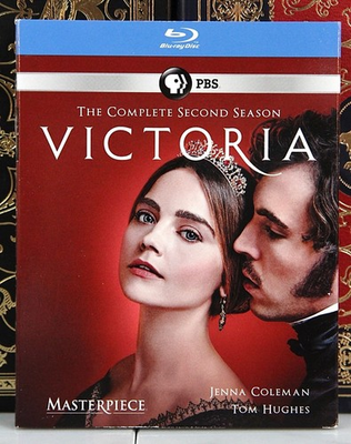 #ad #ad VICTORIA SECOND SEASON Jenna Coleman PBS BLU RAY w SLIPCOVER I SHIP BOXED $24.99