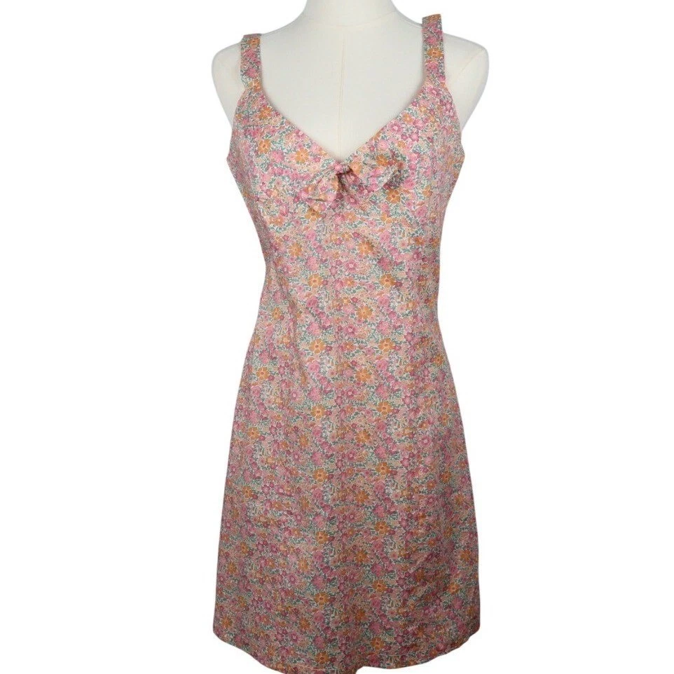 chinese dress ladies Elianna Linen Dress Blue / Xs