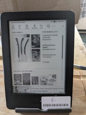 Amazon Kindle Basic, 7th Gen, 6 inch, Grade C Spot On Screen Black, WP63GW #476