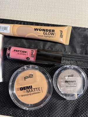 P2 Make Up Set Lippenstifte Serum Powder Shadow Lip Plumper