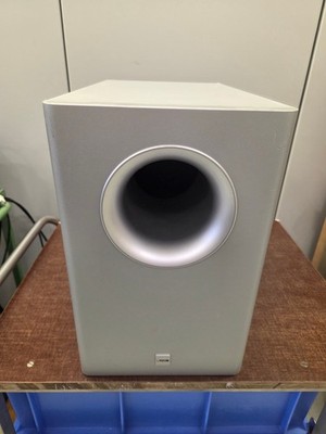 Canton AS60 CX Subwoofer Aktiv Silber ohne Füße  ...622