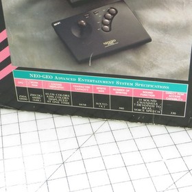 SNK Neo Geo AES Video Game Console CIB w/ HDMI Adapter