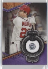 2018 Topps Tribute Stamp of Approval Relics Purple /50 Daniel Murphy 0jd0
