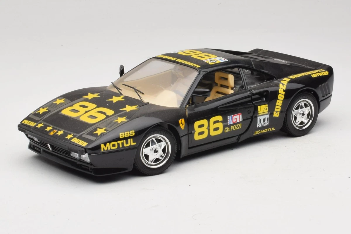 Ferrari 288 GTO Black 1984 1/18 GT SPIRIT GT876