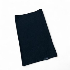 Ridge Merino Wool Neck Gaiter Black One Size Winter Face Mask Scarf RN 145806