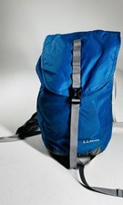 L.L. Bean Stowaway Backpack Blue  Ultra  Ligh...