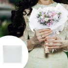 20pcs Plastic Rose Fresh Flower Wrapping Paper Flower Bouquet Packaging Paper