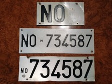  TARGA AUTO D’EPOCA COMPLETA NOVARA   ORIGINALE PER USO COLLEZIONISTICO 1991