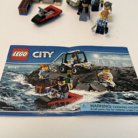LEGO #60127 City - Prison Island Complete With Minifigs And Manual Retired