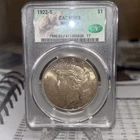 1922-S Peace Dollar CACG WITTERBRICK MS63 $1