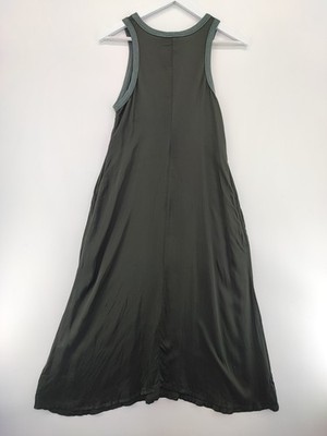 Nation LTD Black 100% Viscose Sleeveless Midi Dress Size XS | eBay
