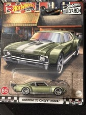 Hot Wheels Premium Boulevard Series 65 Custom 70 Chevy Nova