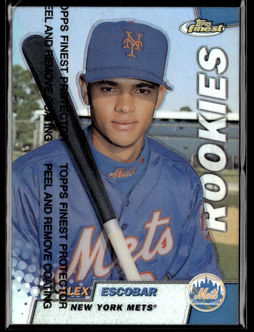 1999 Finest #145 Alex Escobar Refractor Rookie Card RC