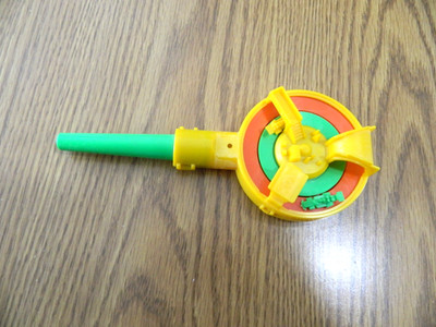 Vtg. Bruder Plastic F1 Race Cars Track Whistle Spinning Toy W. Germany