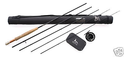FLY FISHING ROD HI END NANO COMBO SEC Rod,Fly Reel,Lines