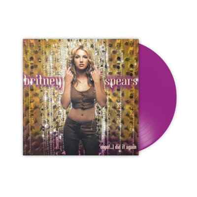 BRITNEY SPEARS OOPS I DID IT AGAIN VINYL NEW LIMITED PURPLE LP LUCKY STRONGER