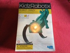 4 m 403393 Kidz Robotix – Crazy Robot , jouet enfant robot marche saute rotation