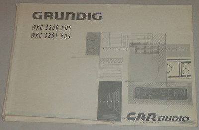 Operating Instructions Grunding Car Radio Challenge 200