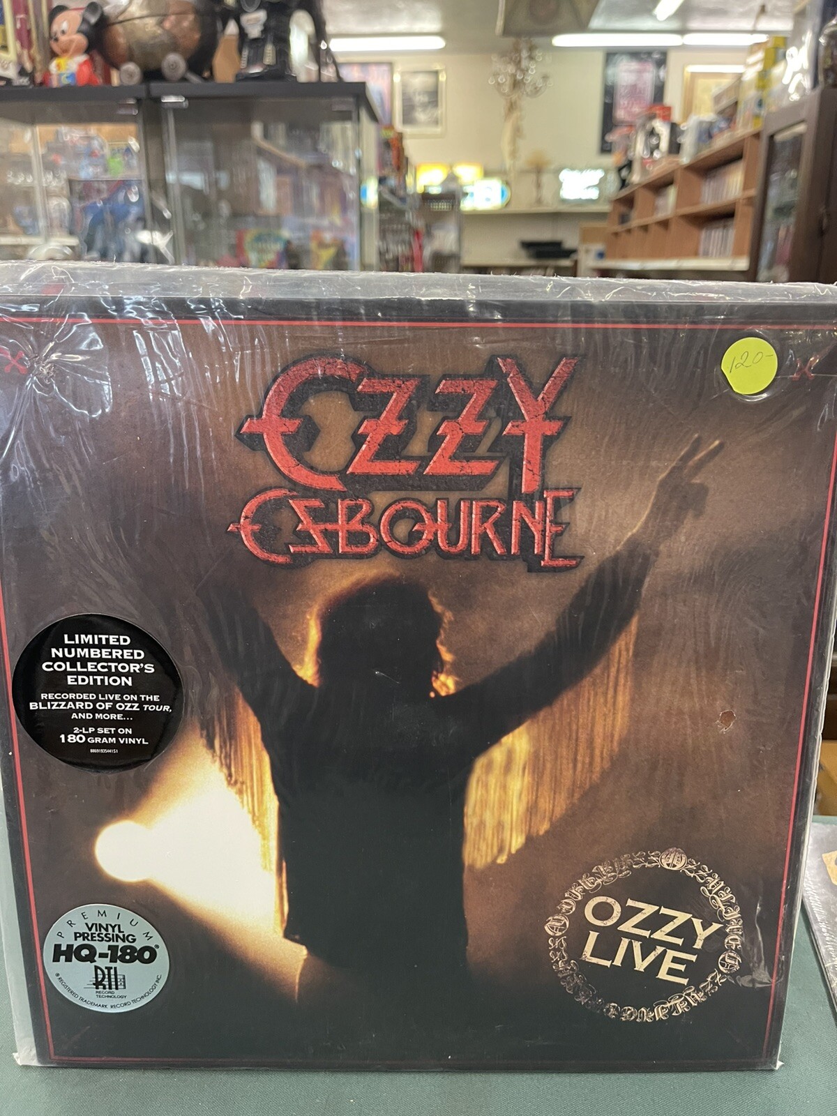 lp vinyl records Ozzy Ozbourne Ozzy Live Limited Edition 180g sealed-image