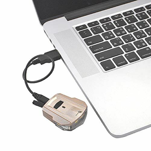 Owleye USB Wiederaufladbar Ultrahell 1+ Meile Sichtbarkeit Ultraleicht LED Fahrrad Hea - Bild 4 von 4