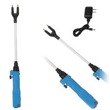 Rechargeable Livestock Prodw/ LED Electric Cattle Prod Stick 27.56in