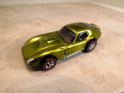 Custom Made Hot Wheels Redline - Shelby Daytona Coupe - Custom Light Olive Green