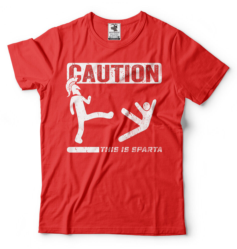 Keep Calm Because This Is Sparta Mens T-Shirt –