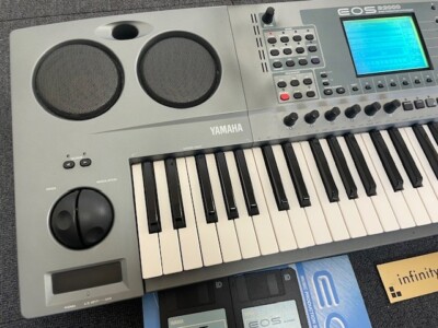 YAMAHA EOS B2000 Synthesizer 61 keys fast ship Genuine floppy disk