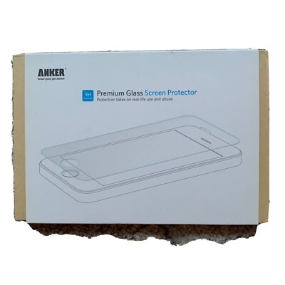 Neu (2-Pack) ANKER Premium Glass Screen Protector Displayschutz iPhone 6 Plus
