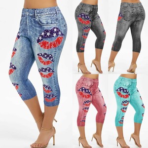 plus size jeggings with elastic waist