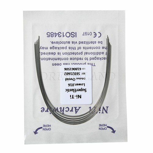 Dental Orthodontic Bracket Braces Roth/MBT 345 Hooks /Super Arch Wire Niti Round - Picture 109 of 167