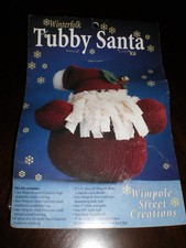 1998 Wimpole Street Creations WINTERFOLK TUBBY SANTA Kit NEW Christmas Doll