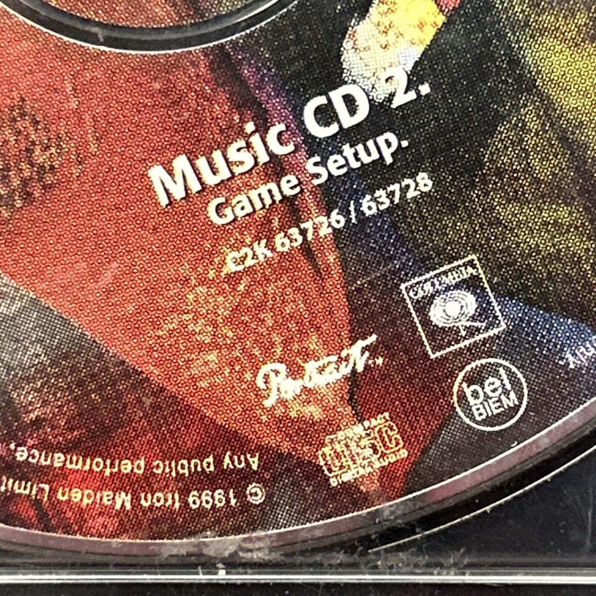 国内盤！2CD＋PC Game CD-ROM！アイアン・メイデン/エド
