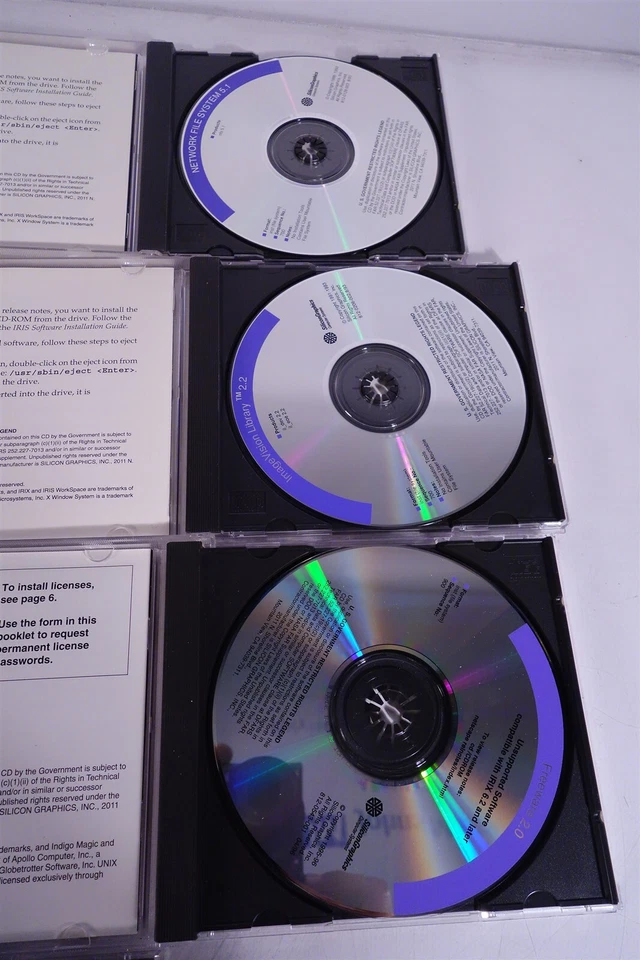 SGI Silicon Graphics IRIX Freeware CD's + More  - Image 3 of 4