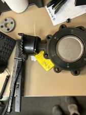 6" FLOWSEAL High Performance Butterfly Valve, WCB Body, 316 SS Disc