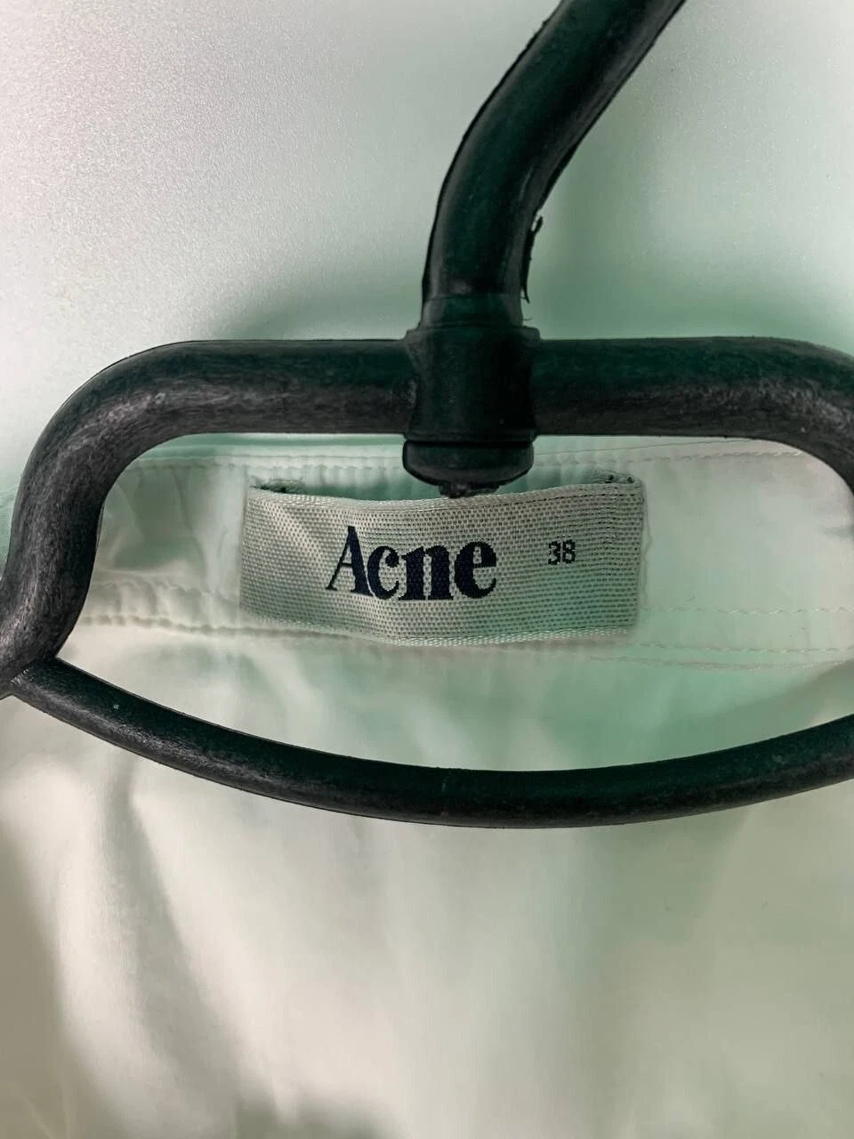 ACNE STUDIOS Abito midi vintage Y2K lusso designer acne bianco taglia 38