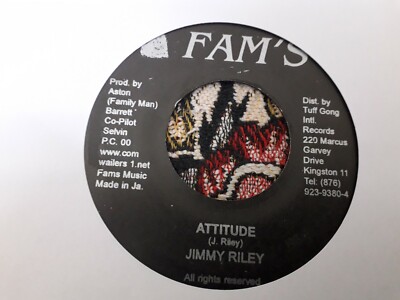 Jimmy Riley , Attitude , 7'' Fams