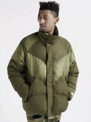 Nike NSW Herren Winter jacke Daunenfüllung 928893-395 Anorak Parka Mantel Neu M