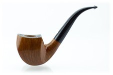 Pipa BALDO BALDI Corona 4 Bent Free Form radica liscia Handmade Italy