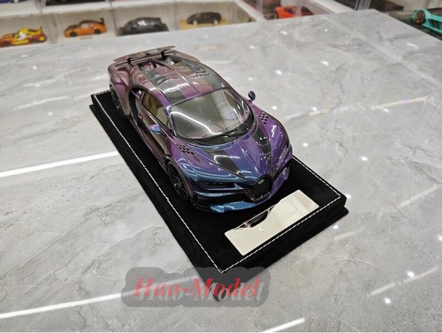 HH Model 1:18 Chiron SS Limited Resin Diecast Model Car Ornaments Simulation - Imagen 13 de 26