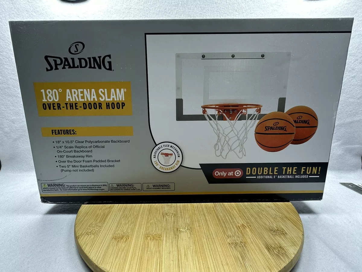 Spalding 180 Arena Slam Over-The-Door Basketball Hoop