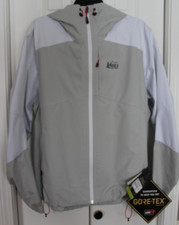Rei Co-op Xerodry Gtx Jacket - Women's Beachstone Grey Size Xl