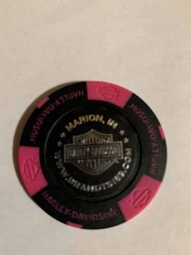 BRANDTS I-69 HARLEY DAVIDSON OF MARION INDIANA DEALERSHIP POKER CHIP NEW - Picture 2 of 2